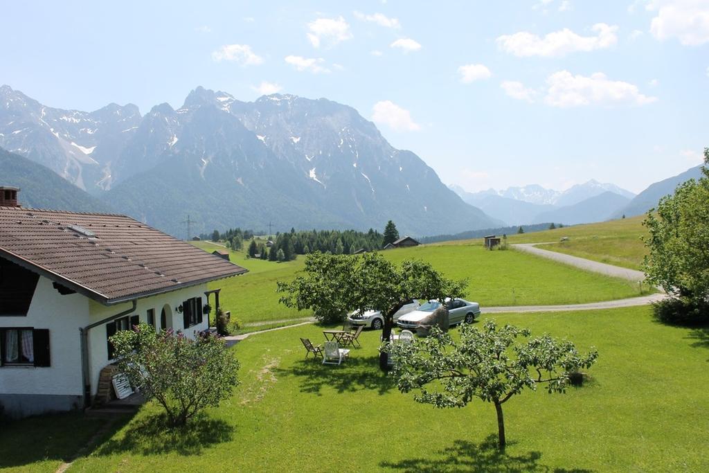 Appartamento Zum Bergbauer Mittenwald Esterno foto