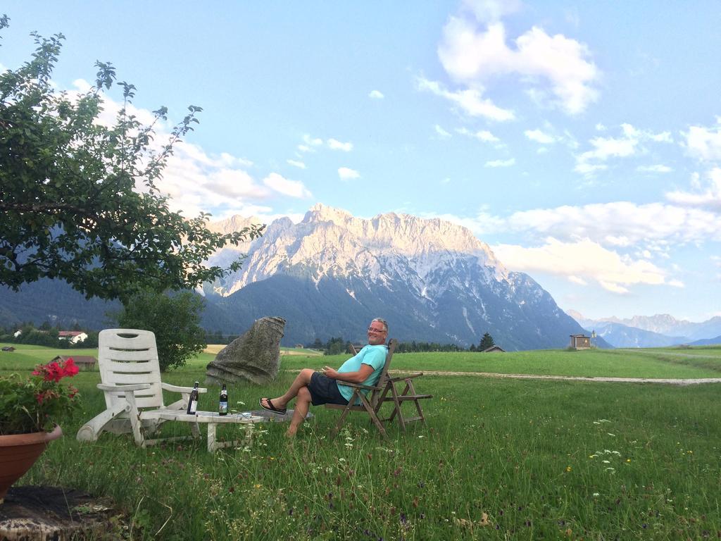 Appartamento Zum Bergbauer Mittenwald Esterno foto