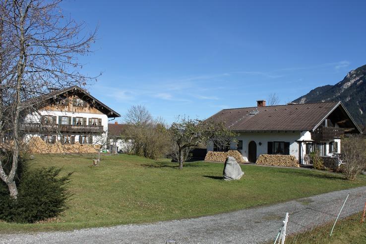Appartamento Zum Bergbauer Mittenwald Esterno foto